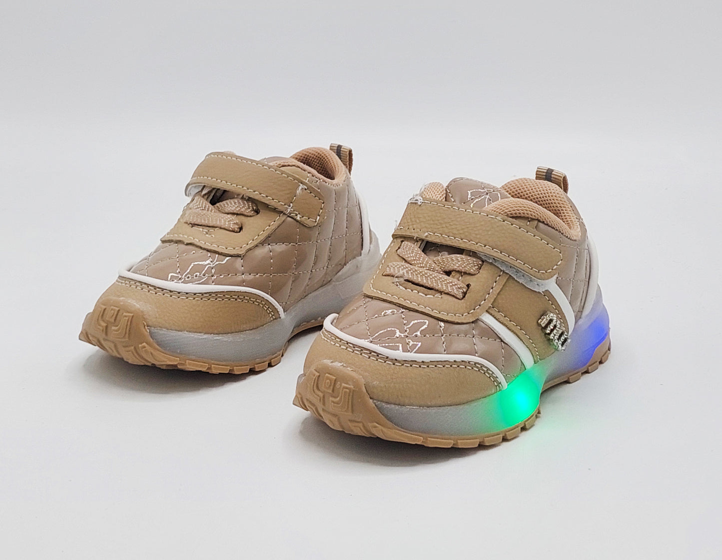 Lights in Sole Soft Trendy Look Sneakers Shoes for Kids - 3350