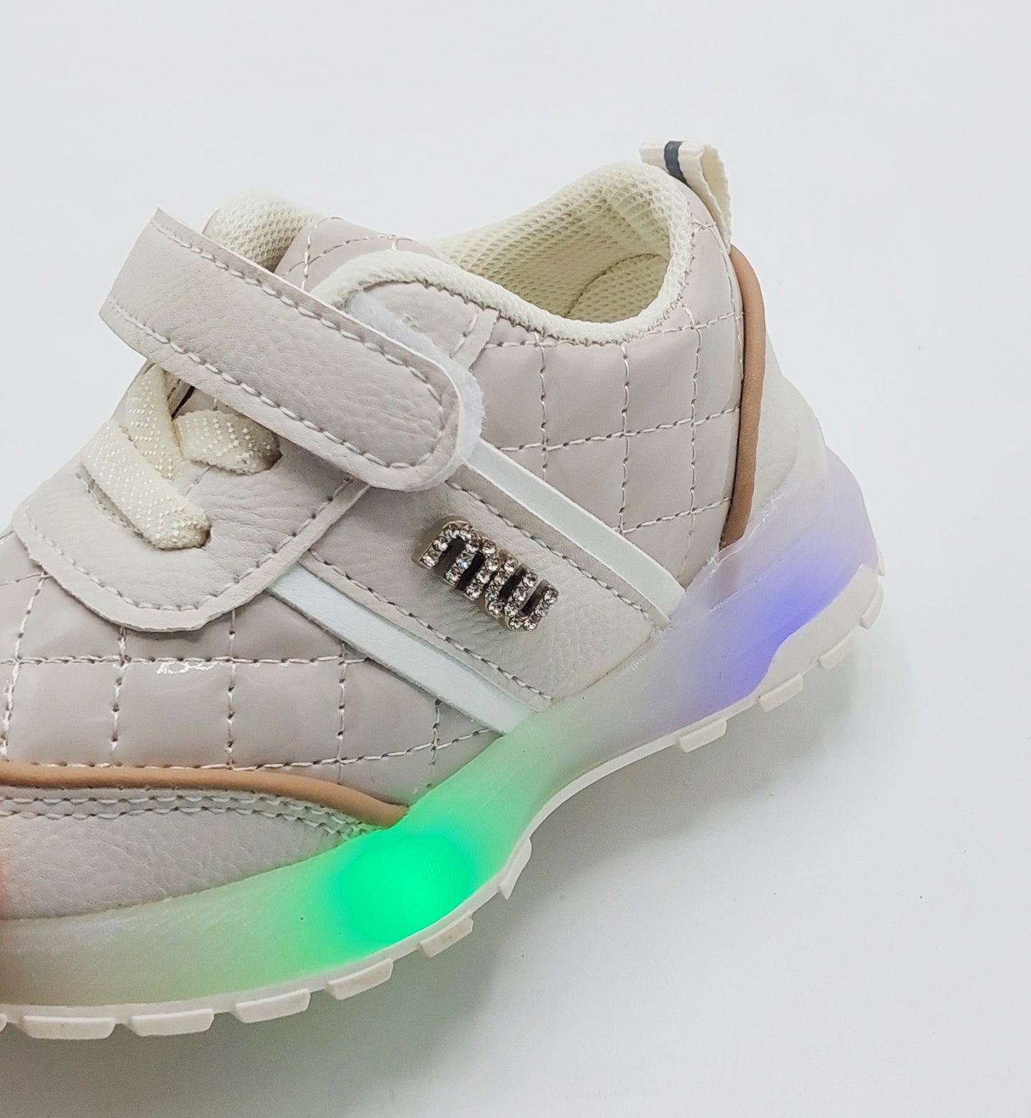 Lights in Sole Soft Trendy Look Sneakers Shoes for Kids - 3350