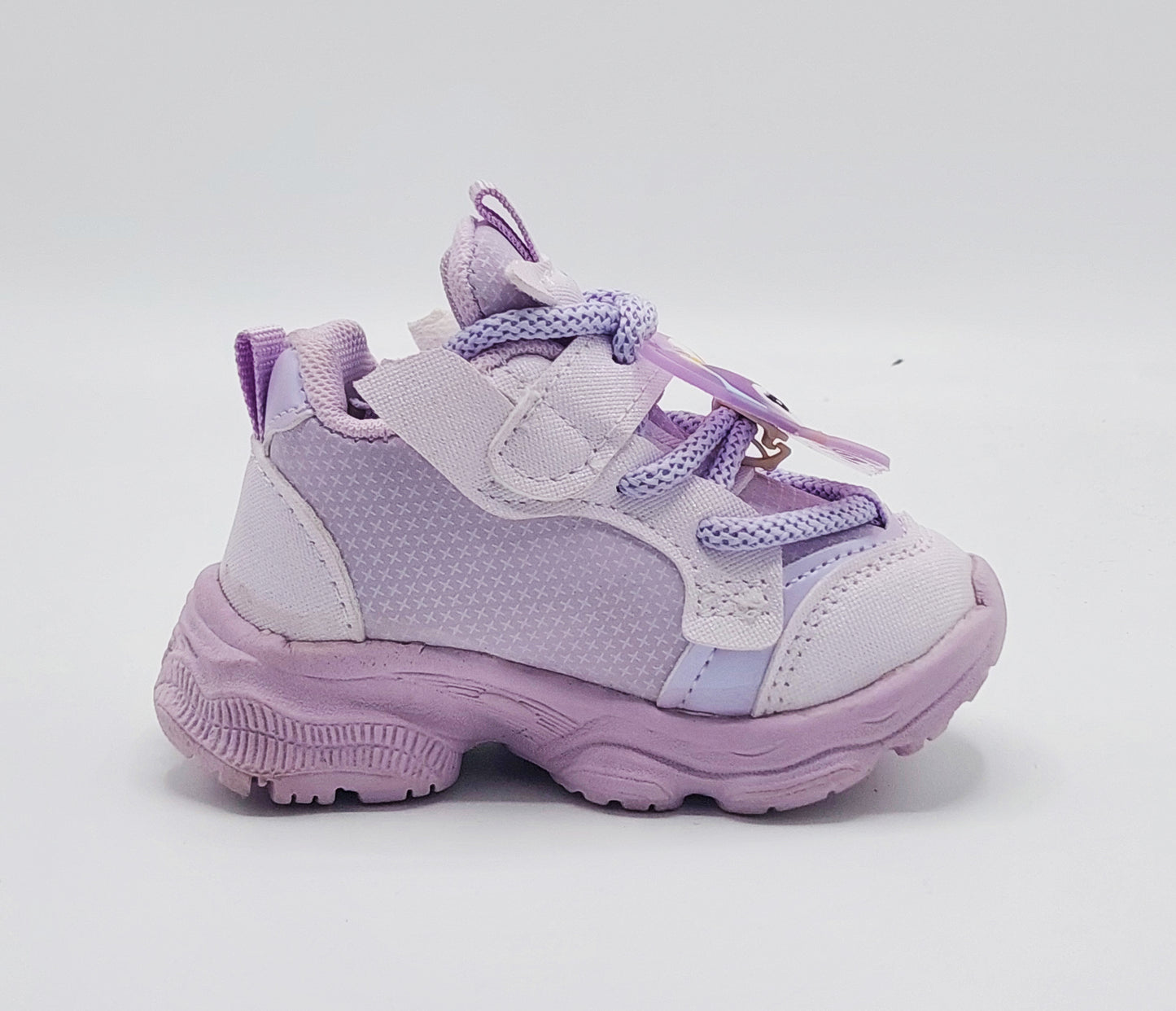Kids Cute Design Soft Sole Sneakers with Detachable Toy - A695