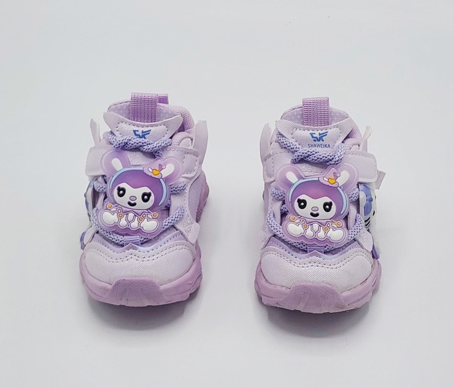Kids Cute Design Soft Sole Sneakers with Detachable Toy - A695