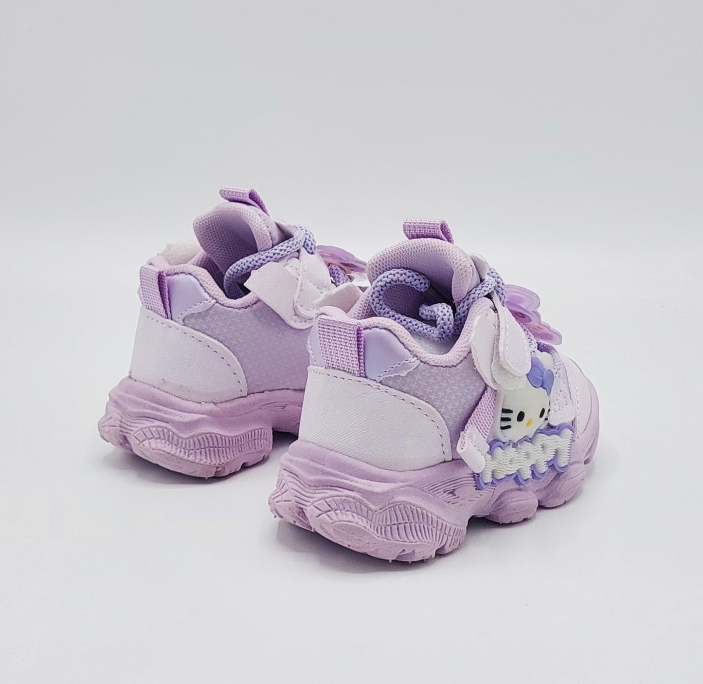 Kids Cute Design Soft Sole Sneakers with Detachable Toy - A695