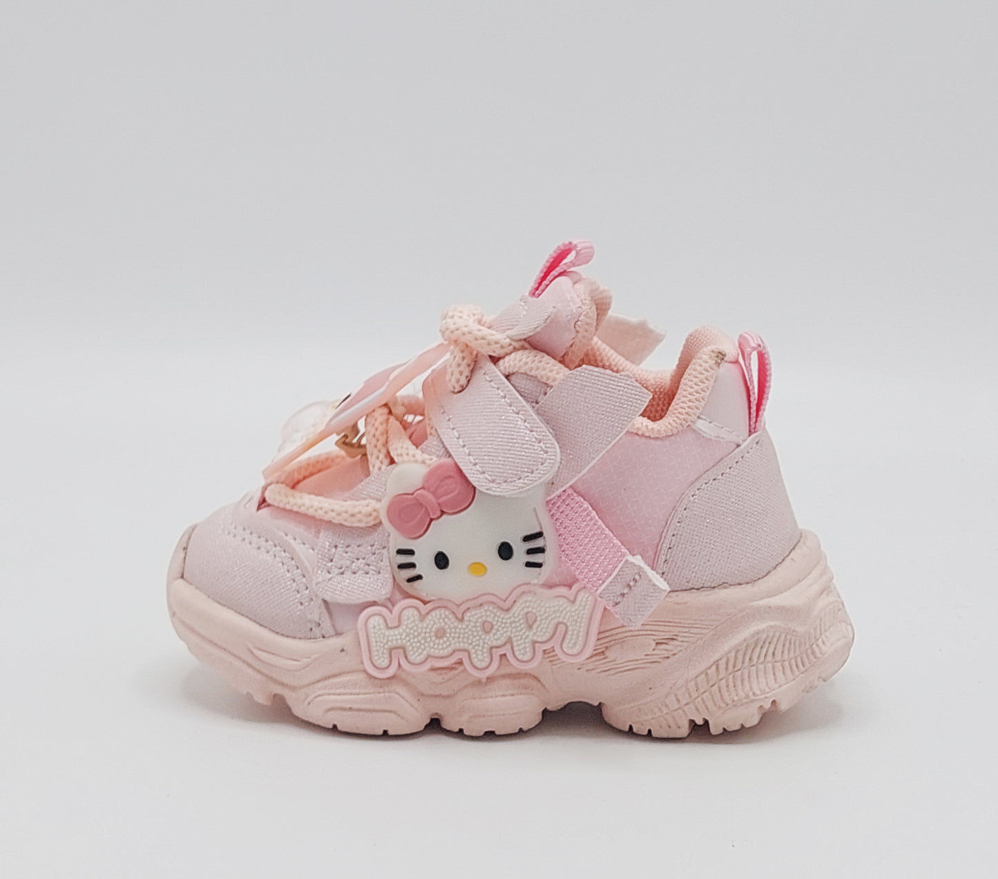 Kids Cute Design Soft Sole Sneakers with Detachable Toy - A695