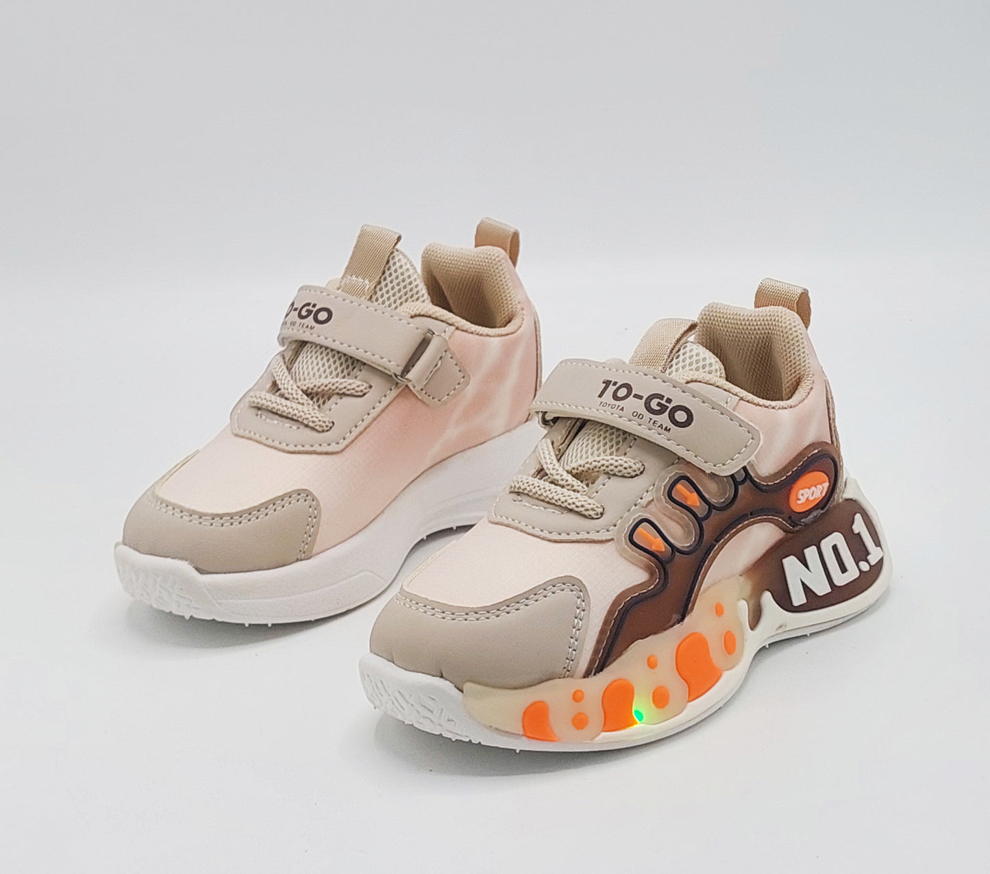 Lights in Sole Trendy Look Sneakers Shoes for Kids - OB56