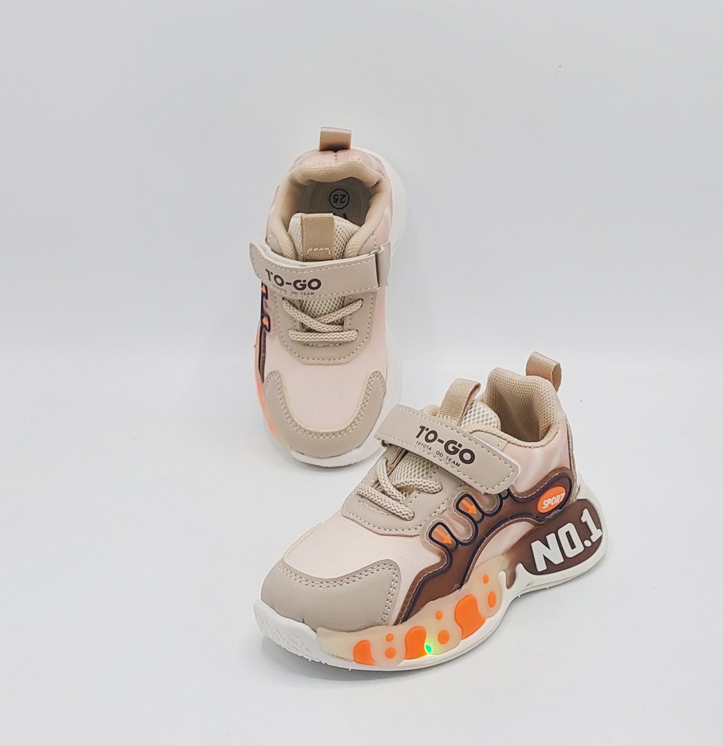 Lights in Sole Trendy Look Sneakers Shoes for Kids - OB56