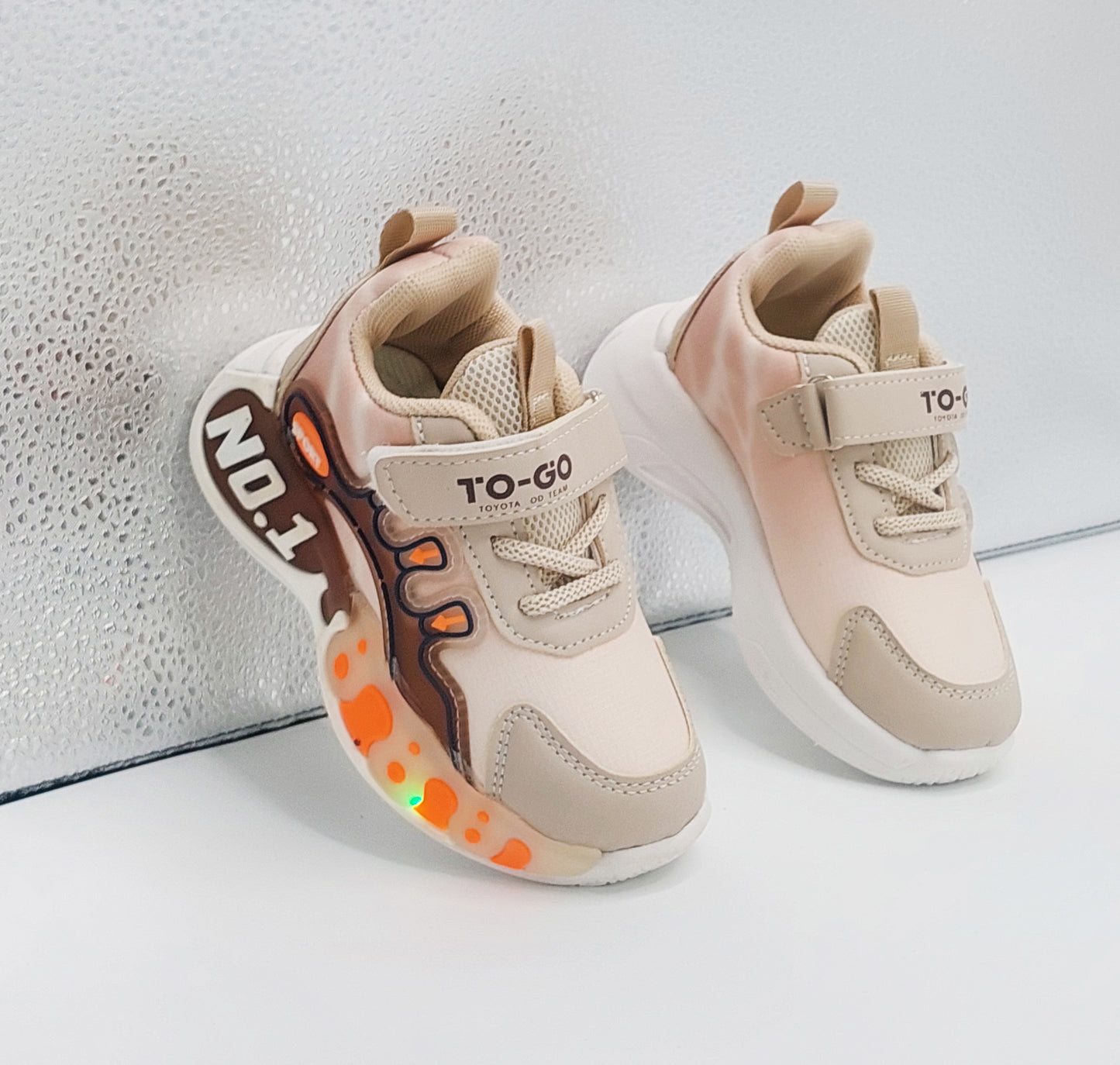 Lights in Sole Trendy Look Sneakers Shoes for Kids - OB56