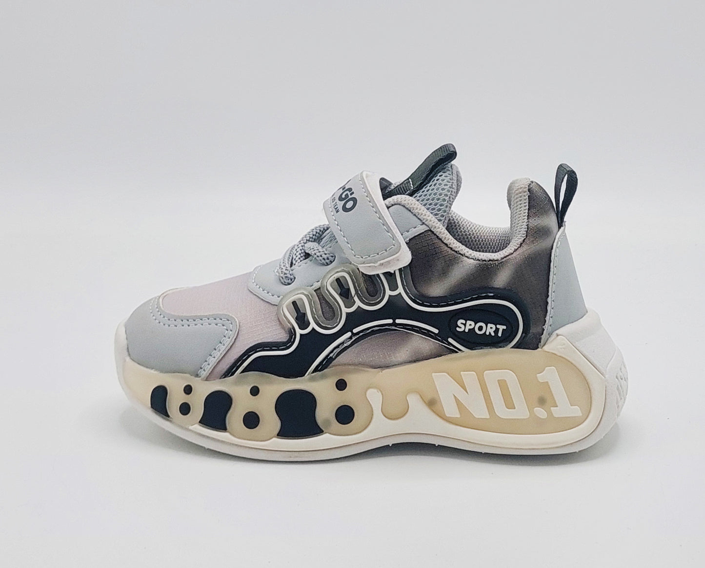 Lights in Sole Trendy Look Sneakers Shoes for Kids - OB56