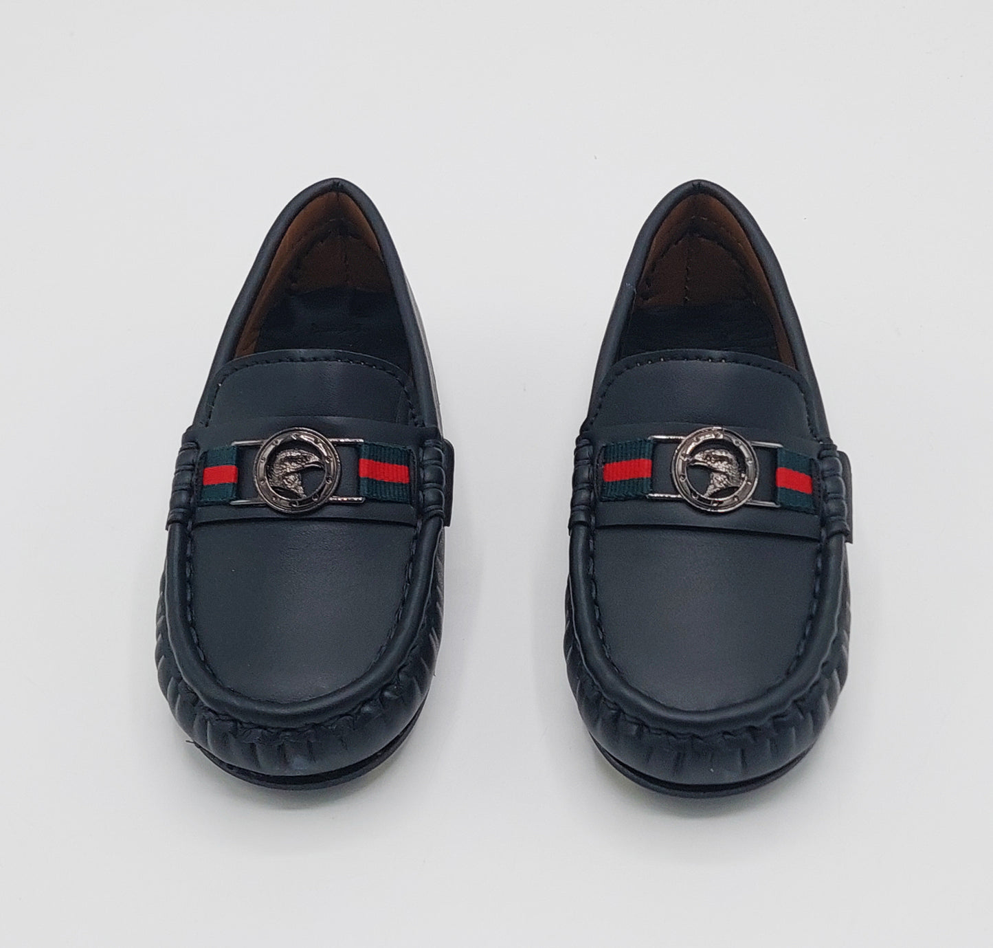 Premium Quality Classical Loafers for Kids - AHS2 (Black)