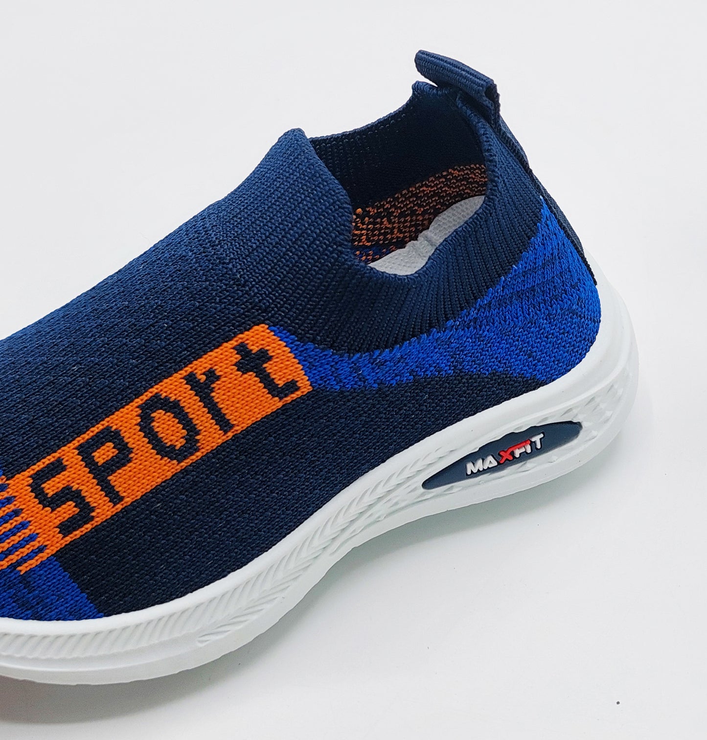 Easy-to-Wear Soft Comfortable Mesh Skechers for Kids - FMX07 (Blue)