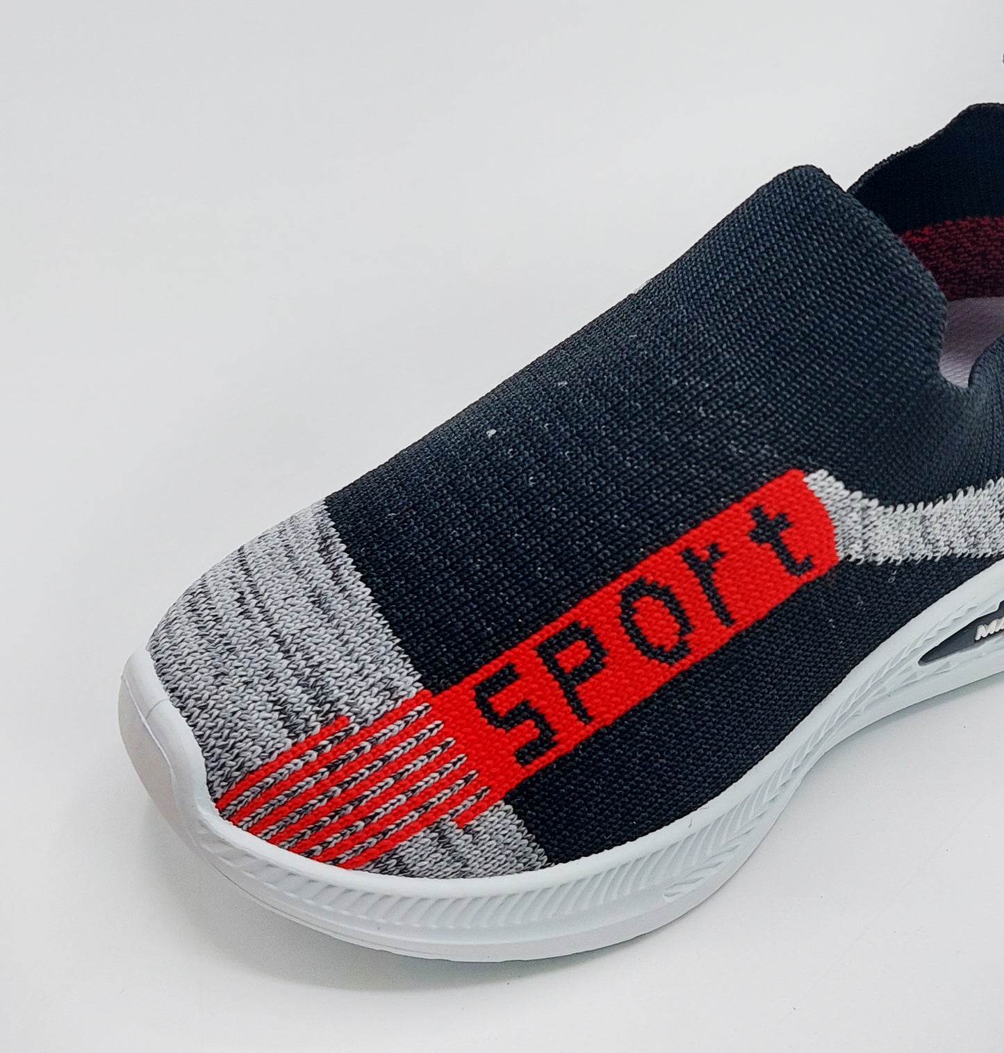 Easy-to-Wear Soft Comfortable Mesh Skechers for Kids - FMX07 (black)