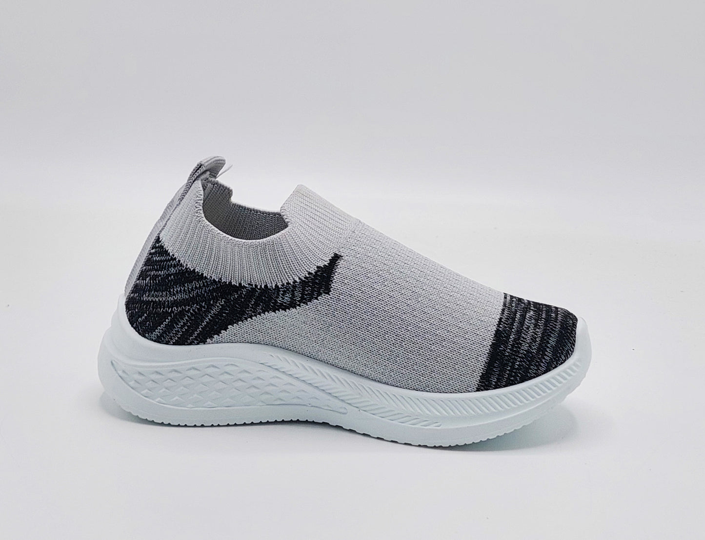 Easy-to-Wear Soft Comfortable Mesh Skechers for Kids - FMX07 (Gray)