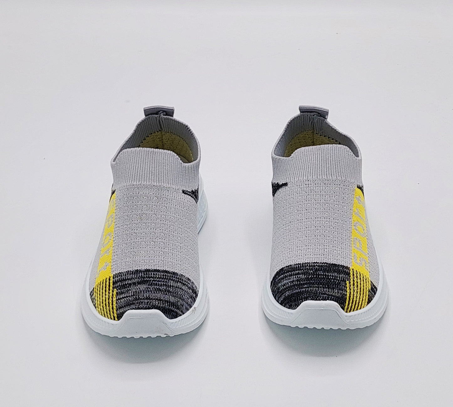 Easy-to-Wear Soft Comfortable Mesh Skechers for Kids - FMX07 (Gray)