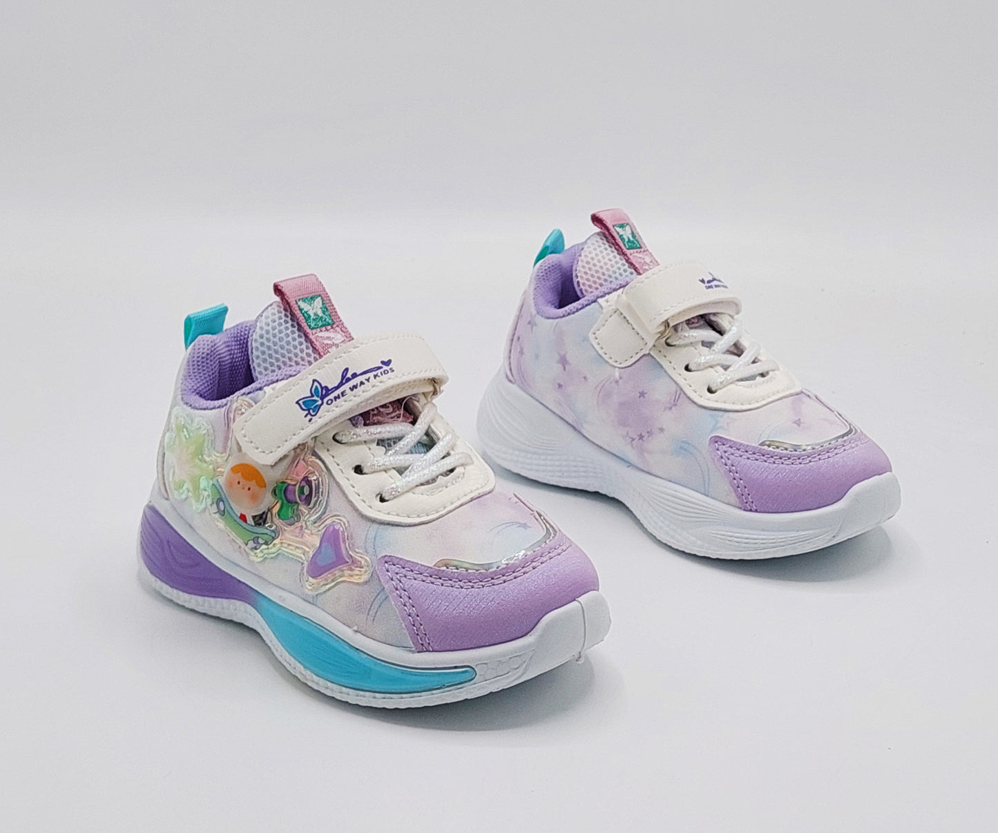 Touch Lights Cute Doll Design Sneakers for Kids - 808
