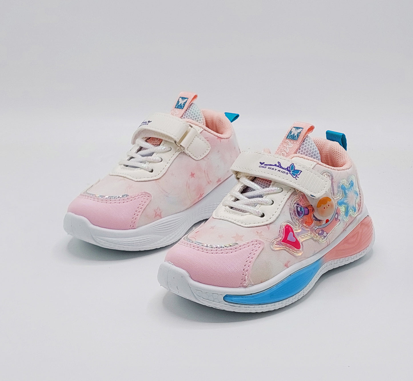 Touch Lights Cute Doll Design Sneakers for Kids - 808