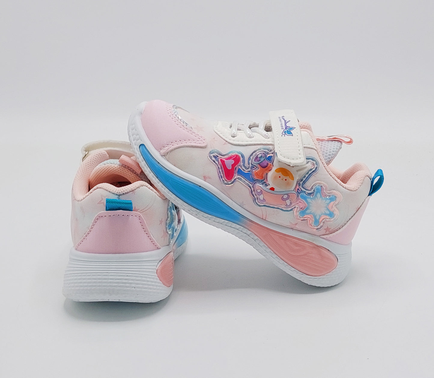 Touch Lights Cute Doll Design Sneakers for Kids - 808