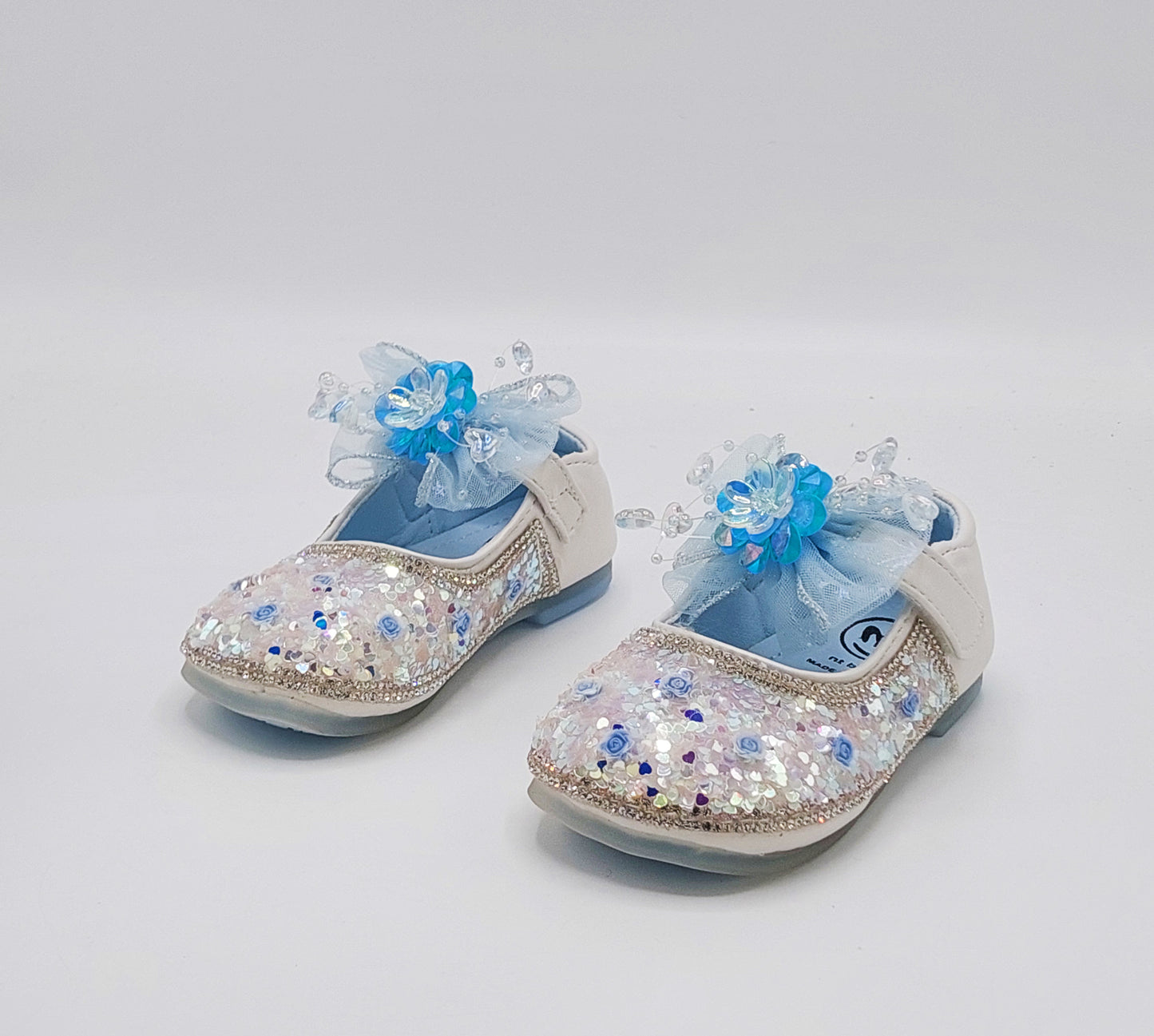 Beautiful Design Fancy Wedding Pumps for Kids Girls - JK113