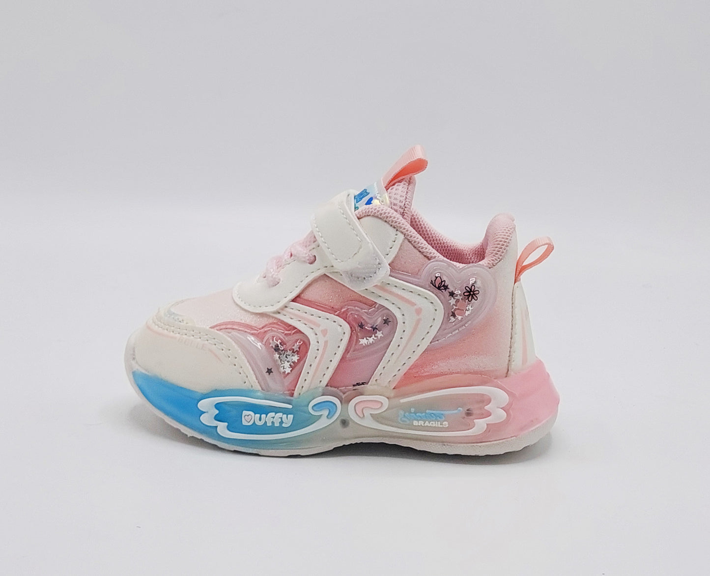 Premium Quality Soft Sole Fancy Design Sneakers for Kids girls - UM04