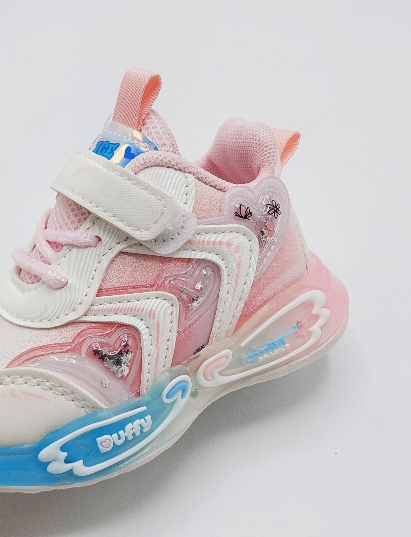 Premium Quality Soft Sole Fancy Design Sneakers for Kids girls - UM04