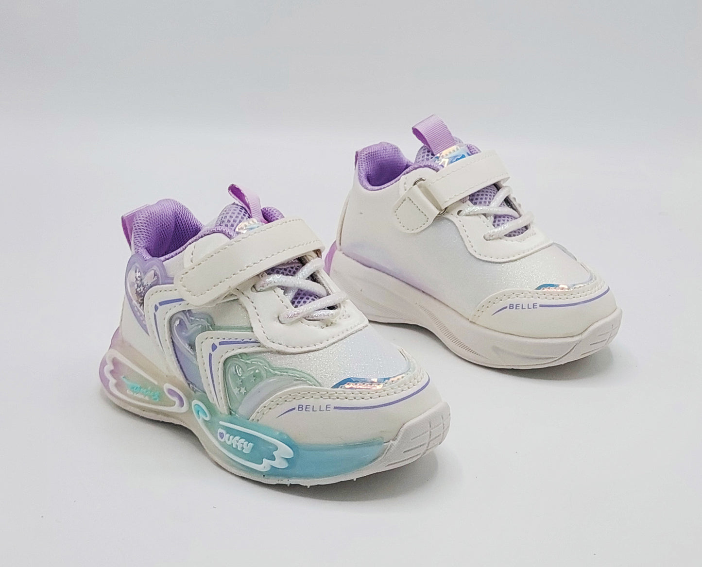 Premium Quality Soft Sole Fancy Design Sneakers for Kids girls - UM04