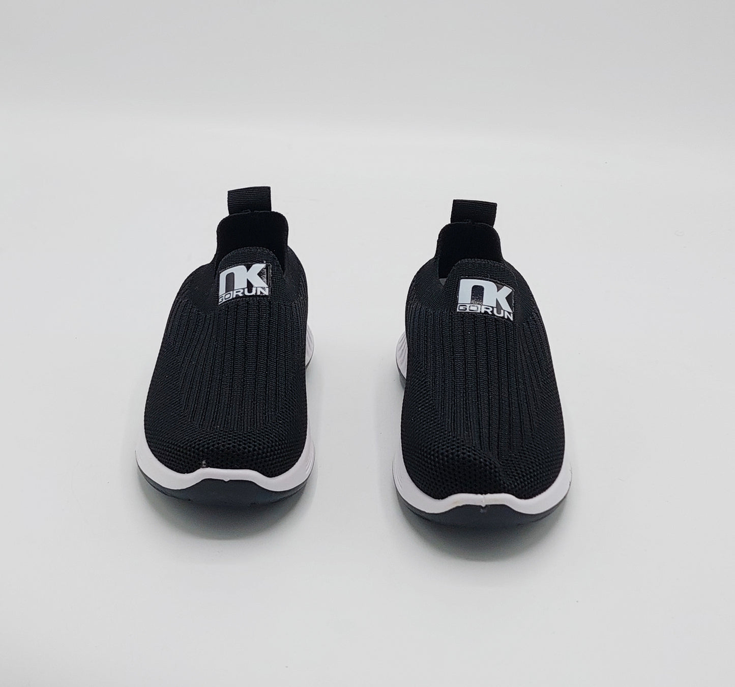 Easy to Wear Soft Comfortable Sketchers for Kids - 715 (Black)