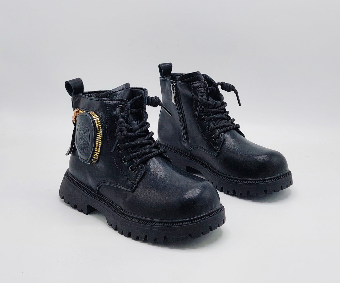 Premium Quality Stylish Long Boot for Kids - 2386 (BLACK)