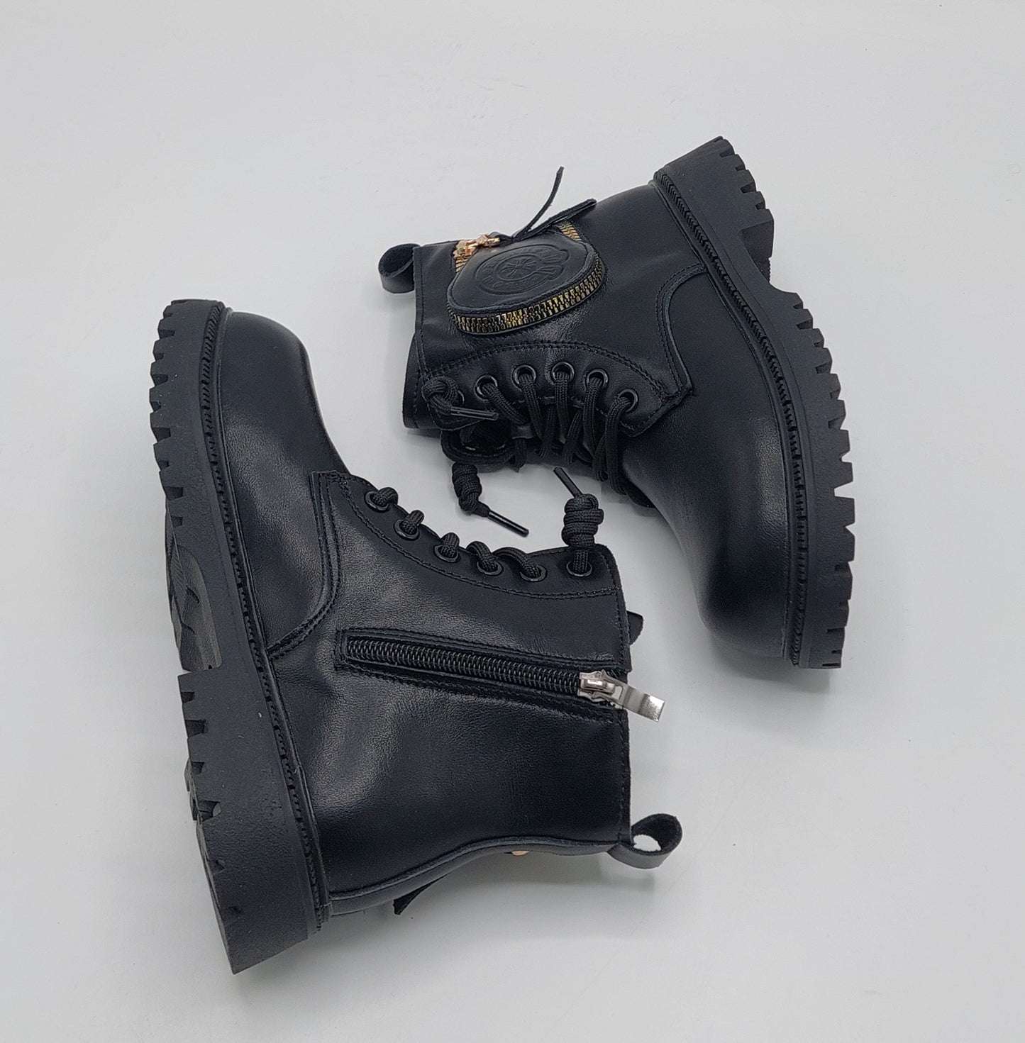 Premium Quality Stylish Long Boot for Kids - 2386 (BLACK)