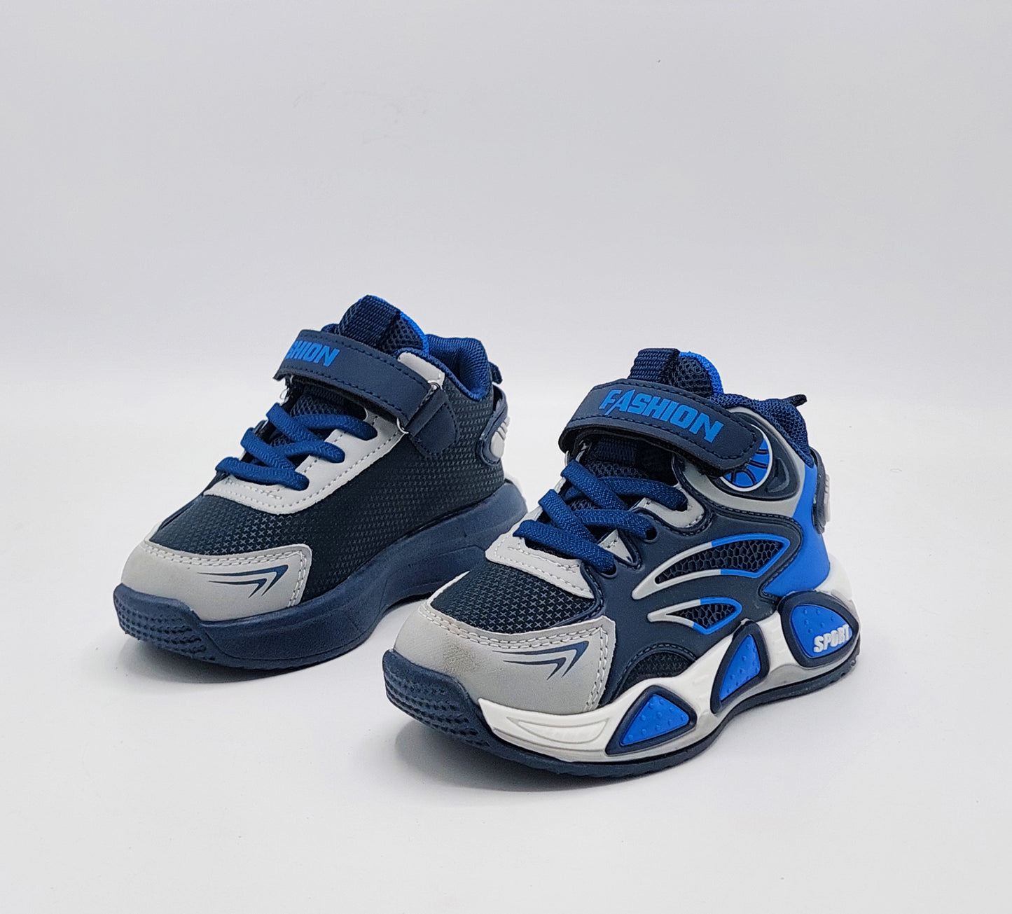 Premium Quality Trendy Look Sneakers for Kids - SB05 (Blue)