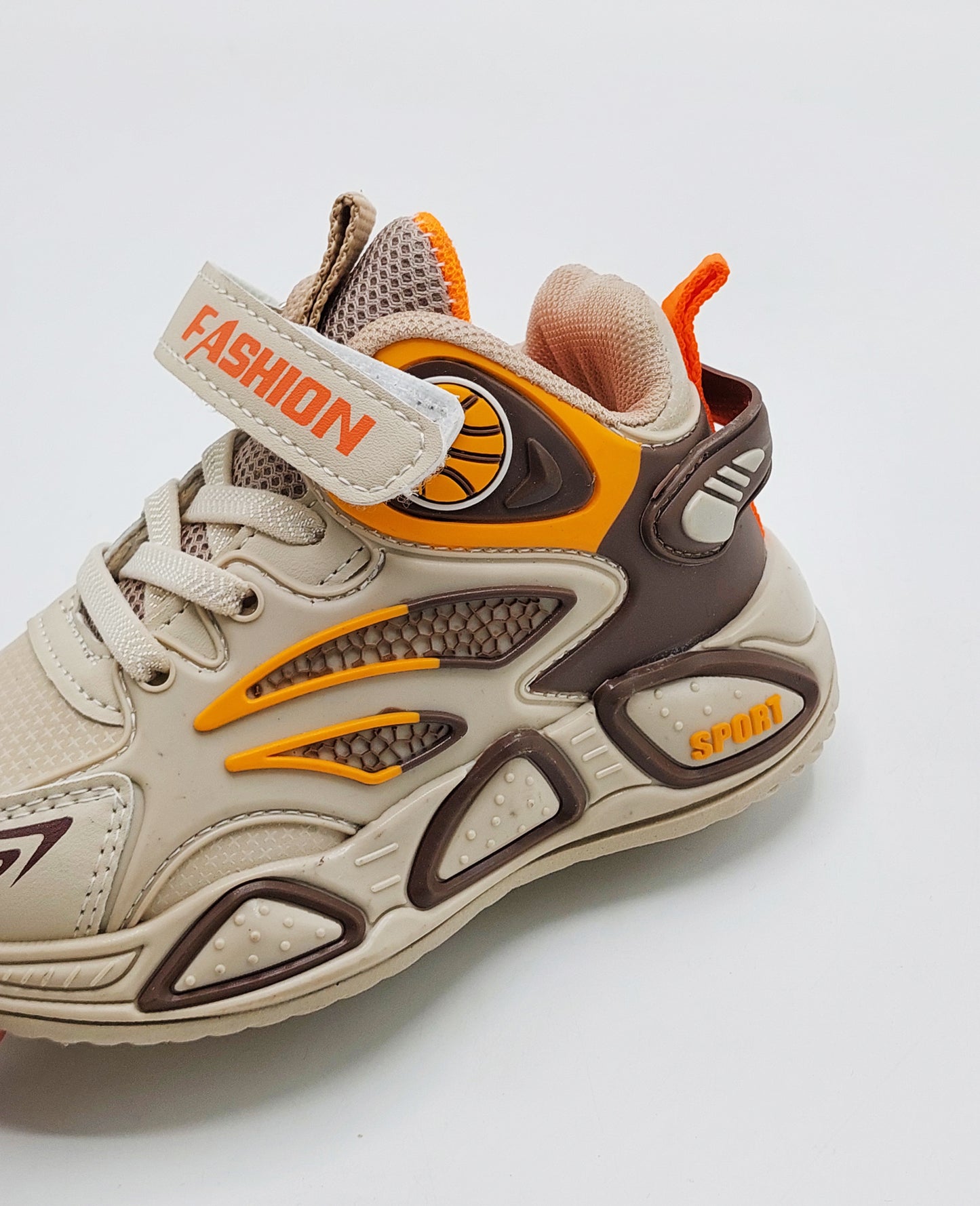 Premium Quality Trendy Look Sneakers for Kids - SB05 (Brown)