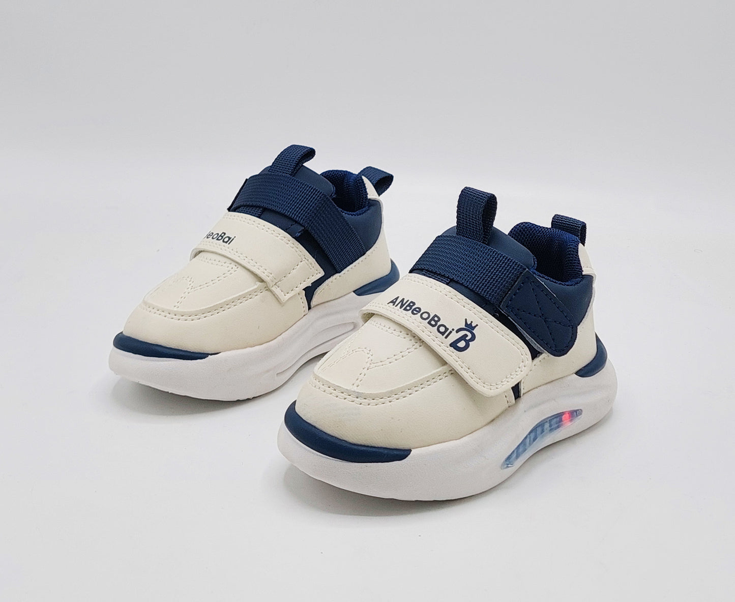 Lights in Sole Trendy Look Sneakers Shoes For Kids - AHS532 (Blue)