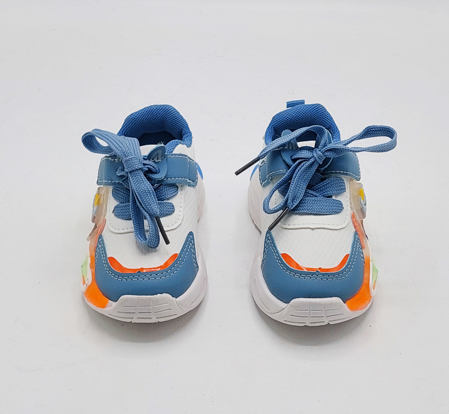 Lights in Sole Soft Sole Cute Design Shoes for Kids - YC102 (Blue)