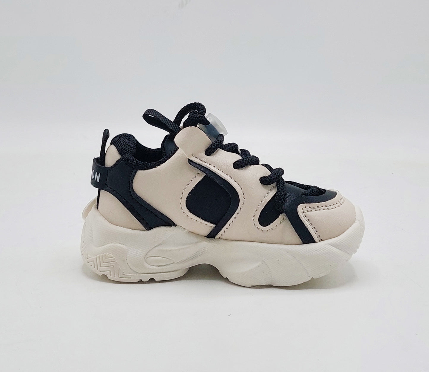 Infant's Soft Sole Trendy Look Sneakers Shoes for Kids - 003 (Black)