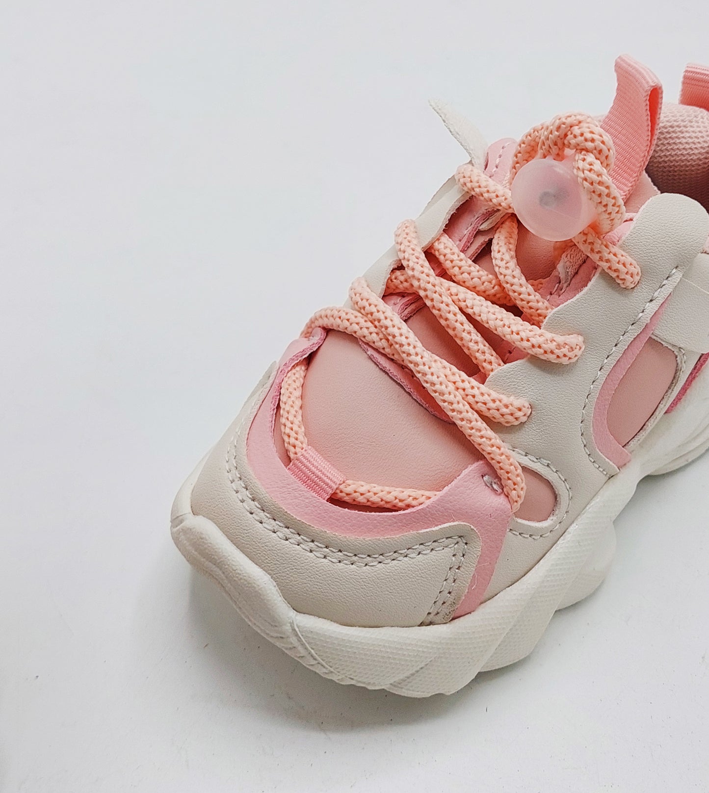 Infant's Soft Sole Trendy Look Sneakers Shoes for Kids - 003 (Pink)