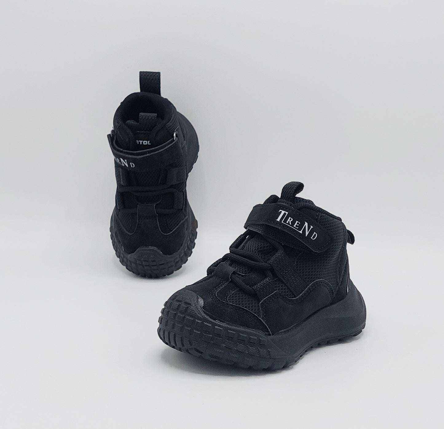 Premium Quality Shoes Trendy Stylish Long Shoes for Kids-503(Black)