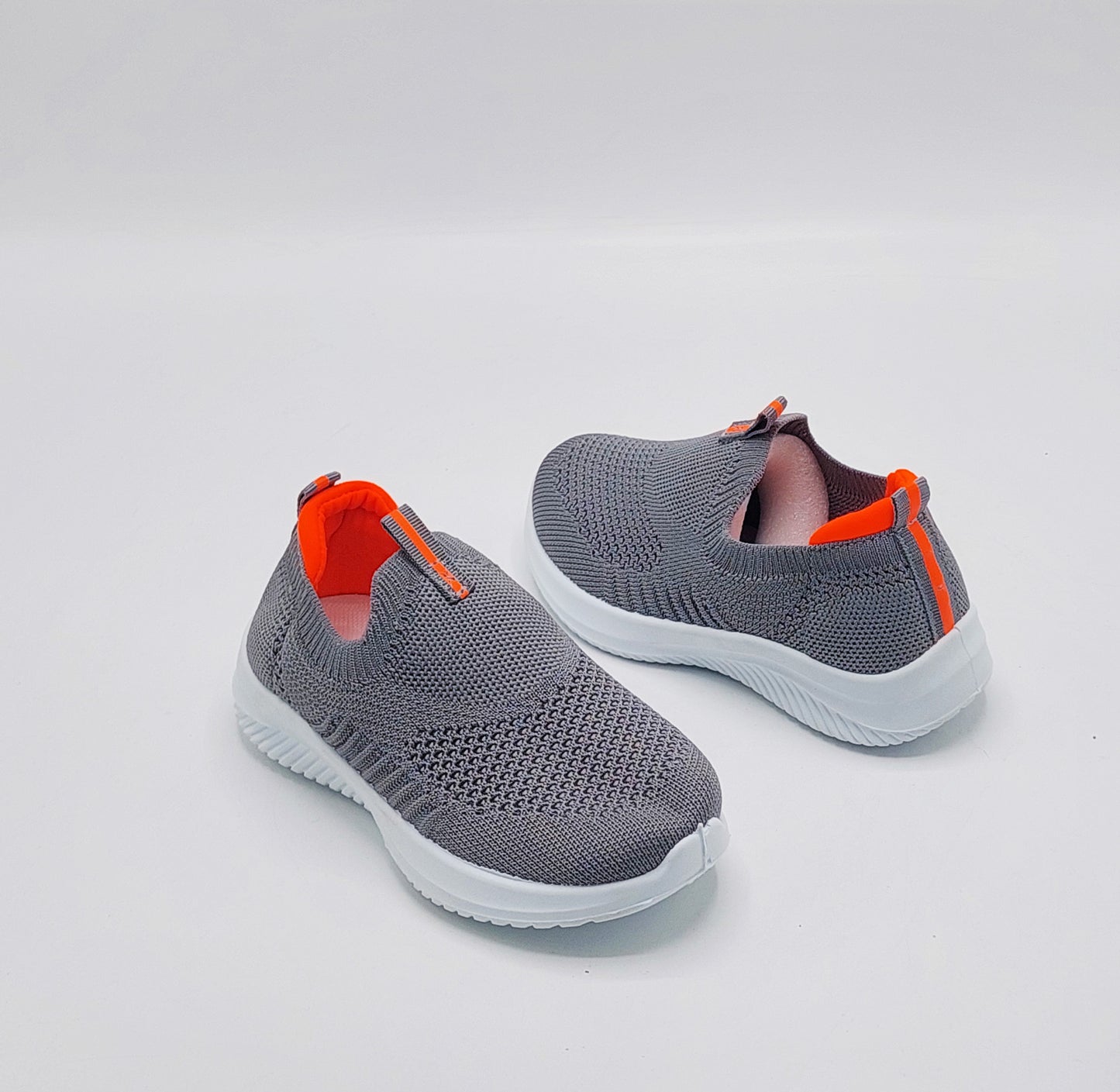 Easy to Wear Soft Comfortable Sketcher for Kids - 109A(Gray)