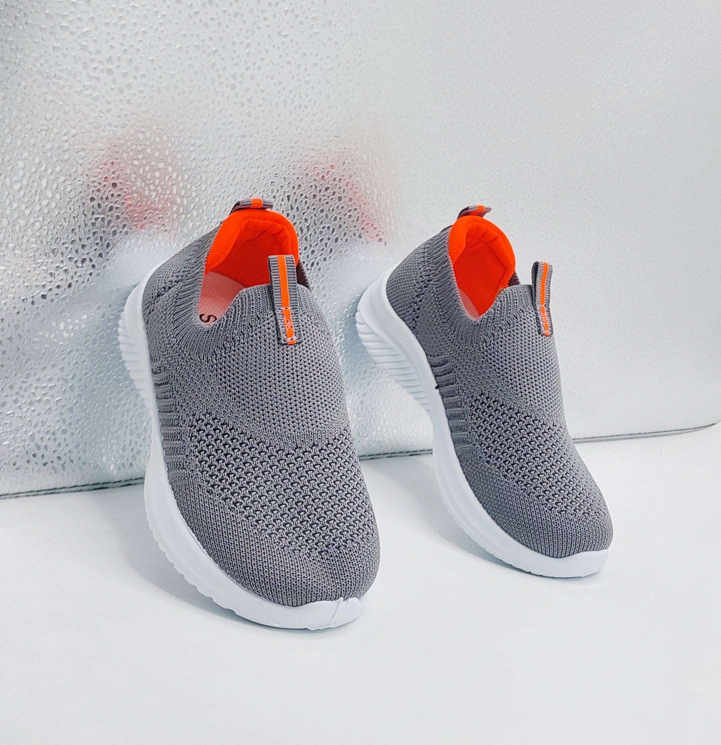 Easy to Wear Soft Comfortable Sketcher for Kids - 109A(Gray)