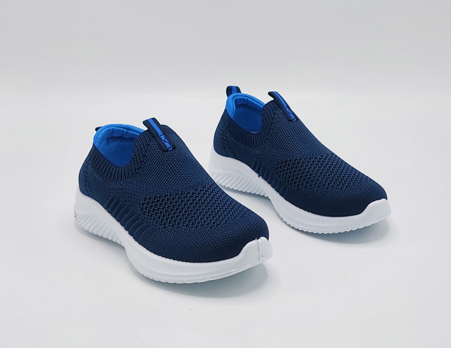 Easy to Wear Soft Comfortable Sketcher for Kids - 109A(Blue)