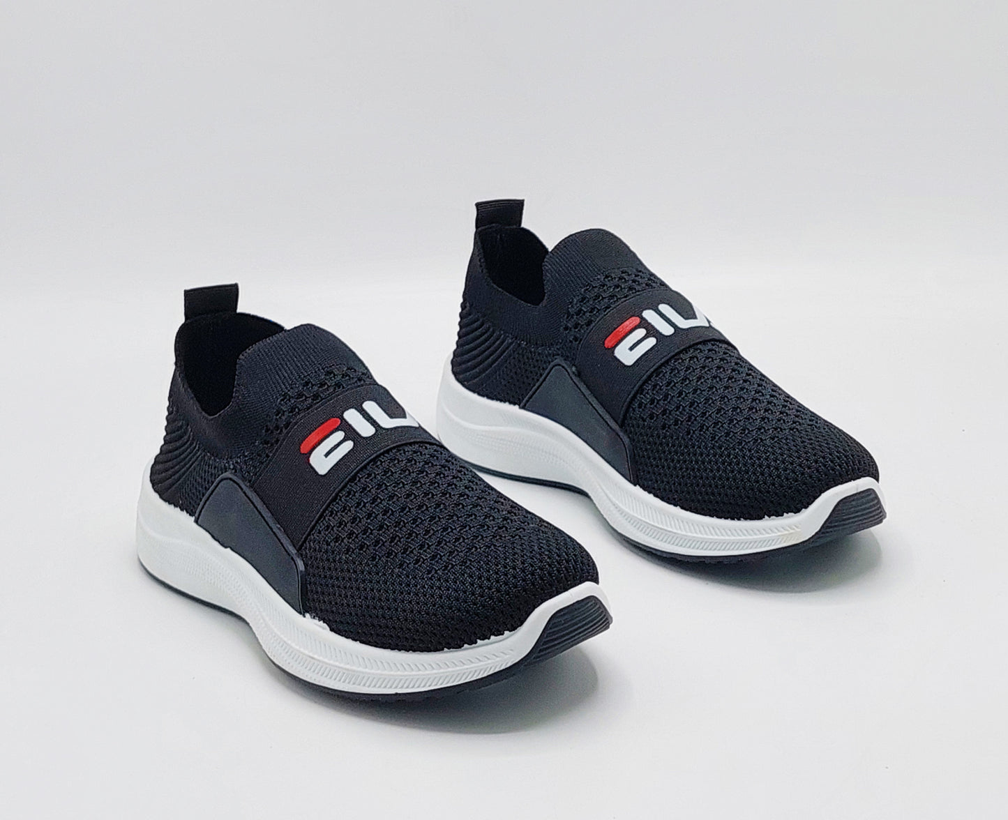 Premium Quality Soft Comfortable Sketchers Shoes for Men & Women - B153 (Black)