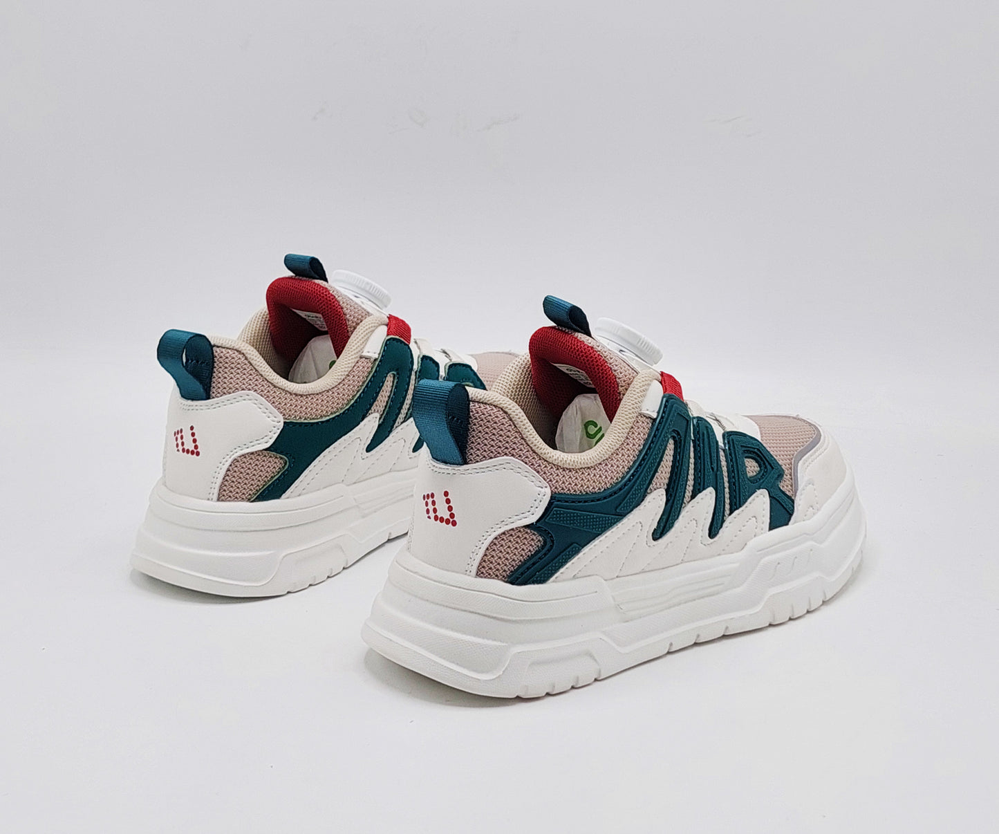 Premium Quality Light-Weight Autolace Sneakers for Kids - W63852 (Green)