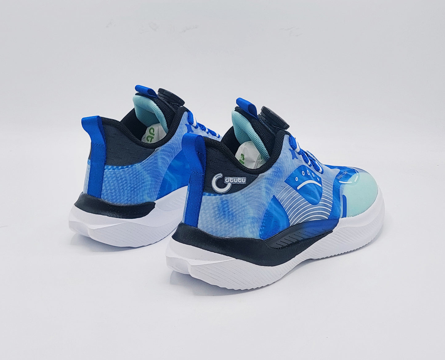 Premium Quality Light-Weight Autolace Sneakers for Kids - W63606 (Blue)