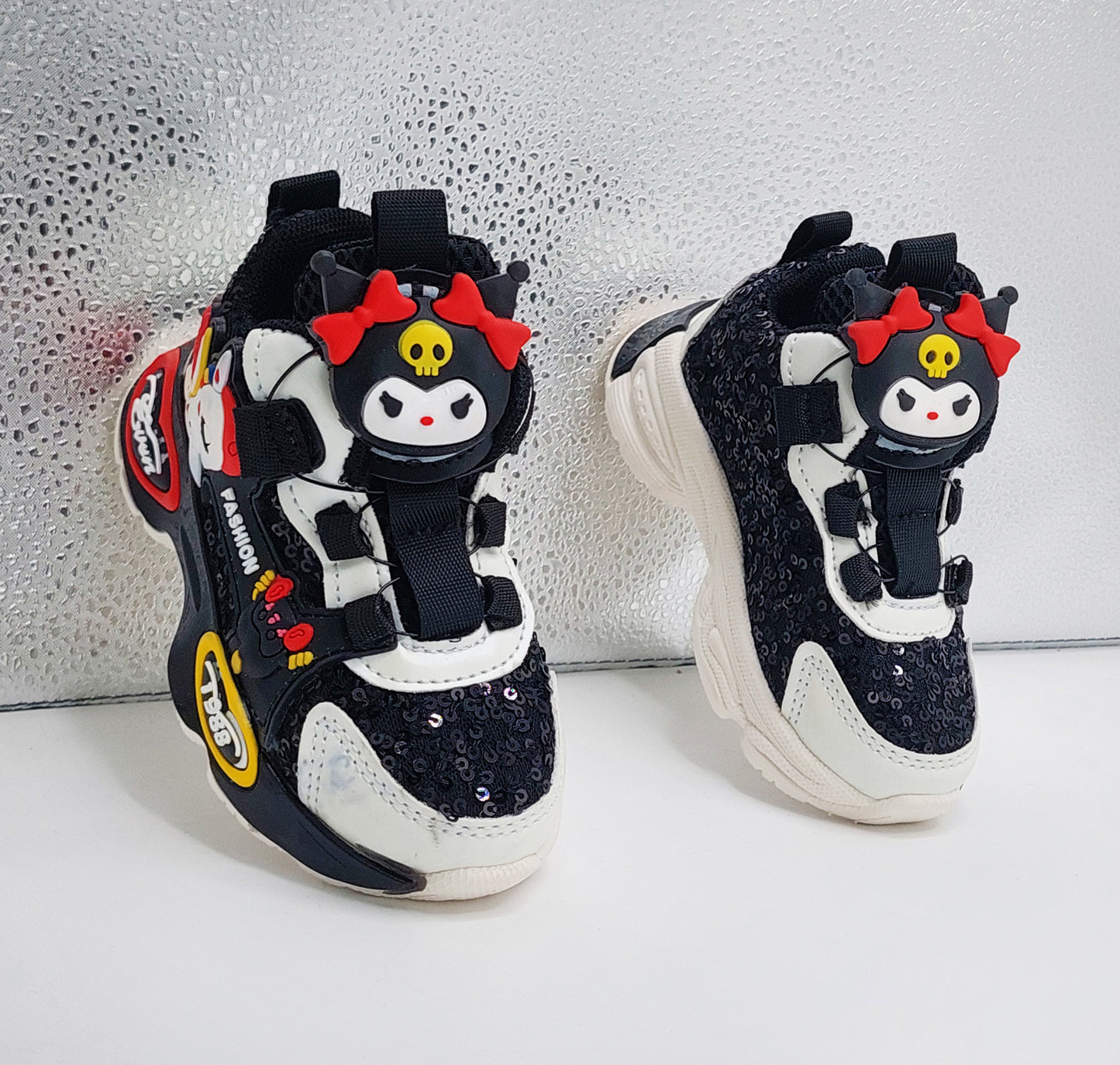 Soft Sole Trendy Look Cute Design With Autolace Sneakers For Girls Kid's - PA537