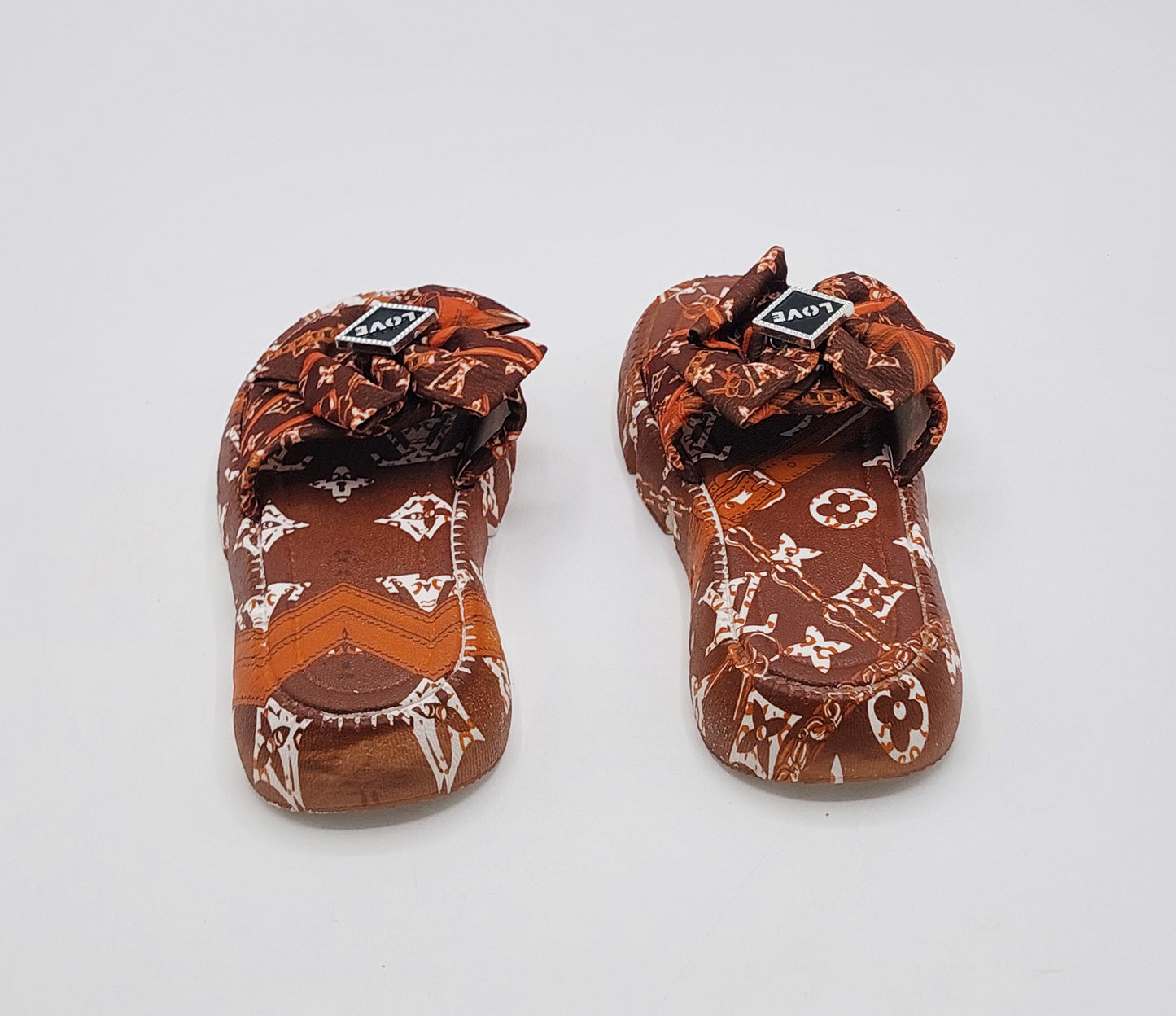 Girls Soft Comfy Softies Slippers for Kids - RO1 (Brown)