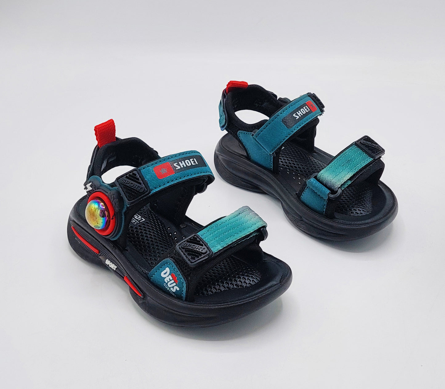 Soft Sole Trendy Look New Design Sandals For Kid's In Three Different Colours - 515B
