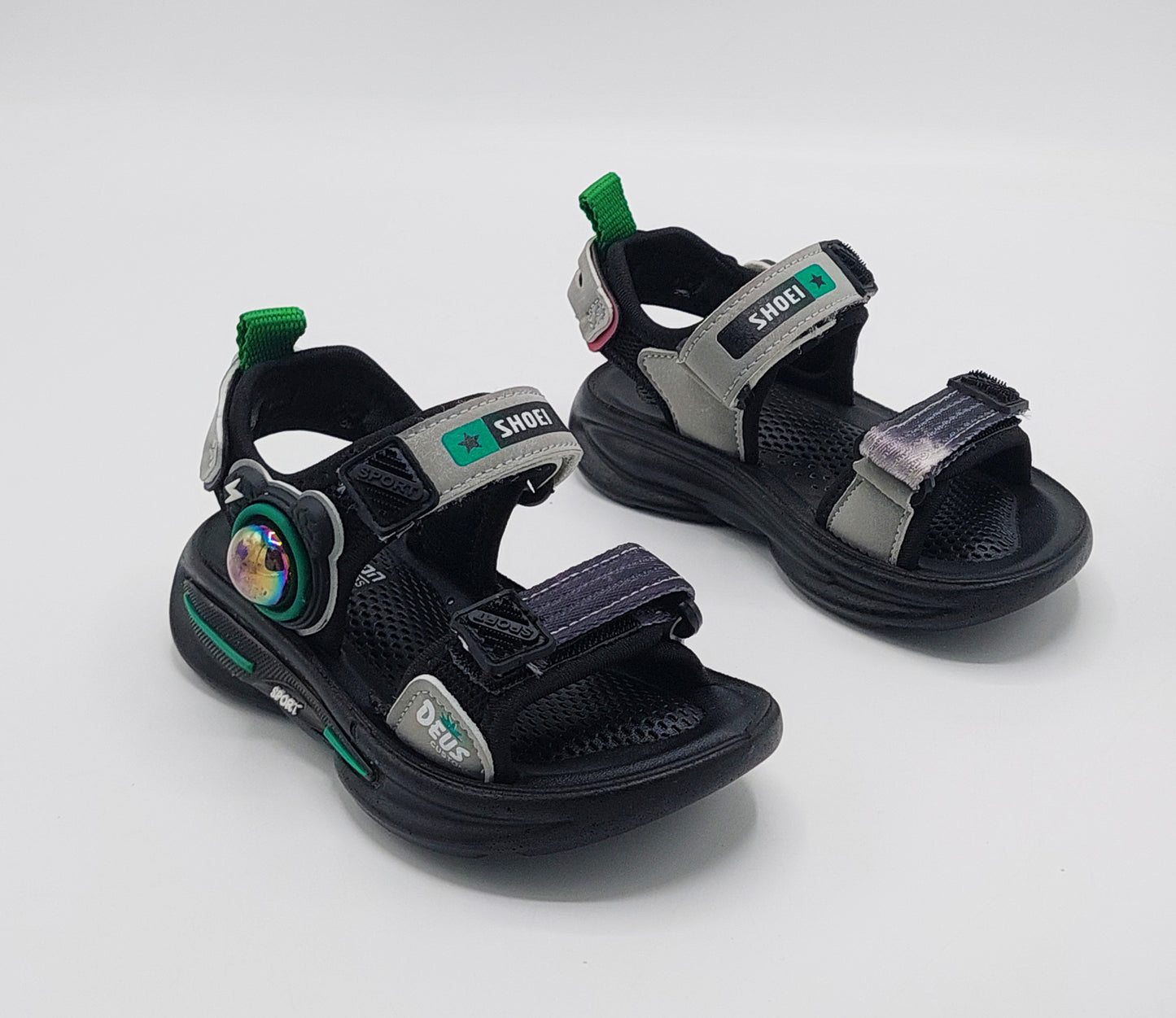 Soft Sole Trendy Look New Design Sandals For Kid's In Three Different Colours - 515B
