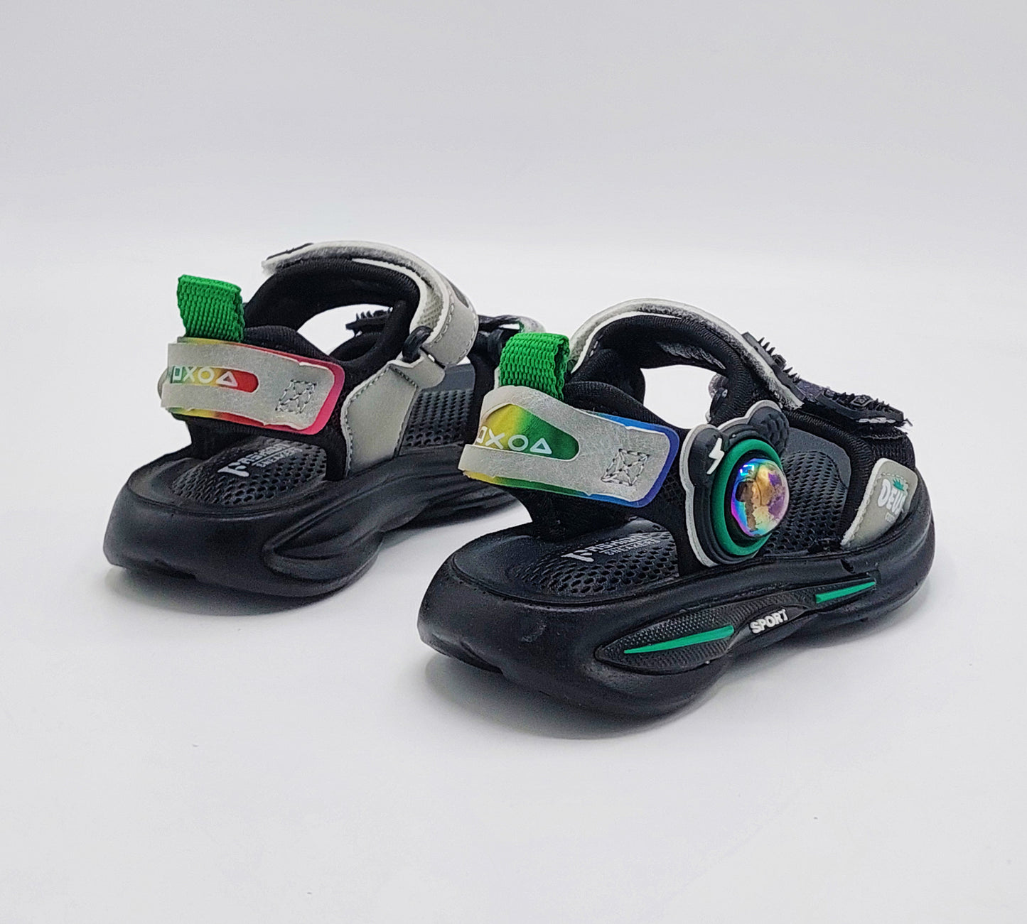 Soft Sole Trendy Look New Design Sandals For Kid's In Three Different Colours - 515B