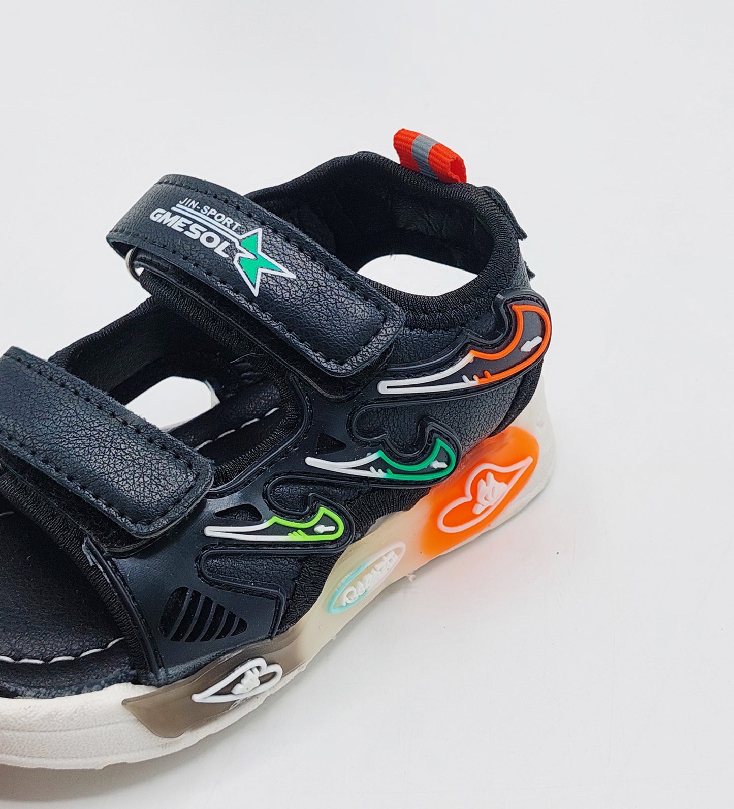 All-Day Comfort, Happy Feet! Premium Soft Sole Sandals With Lights In Sole for Kids - TU906