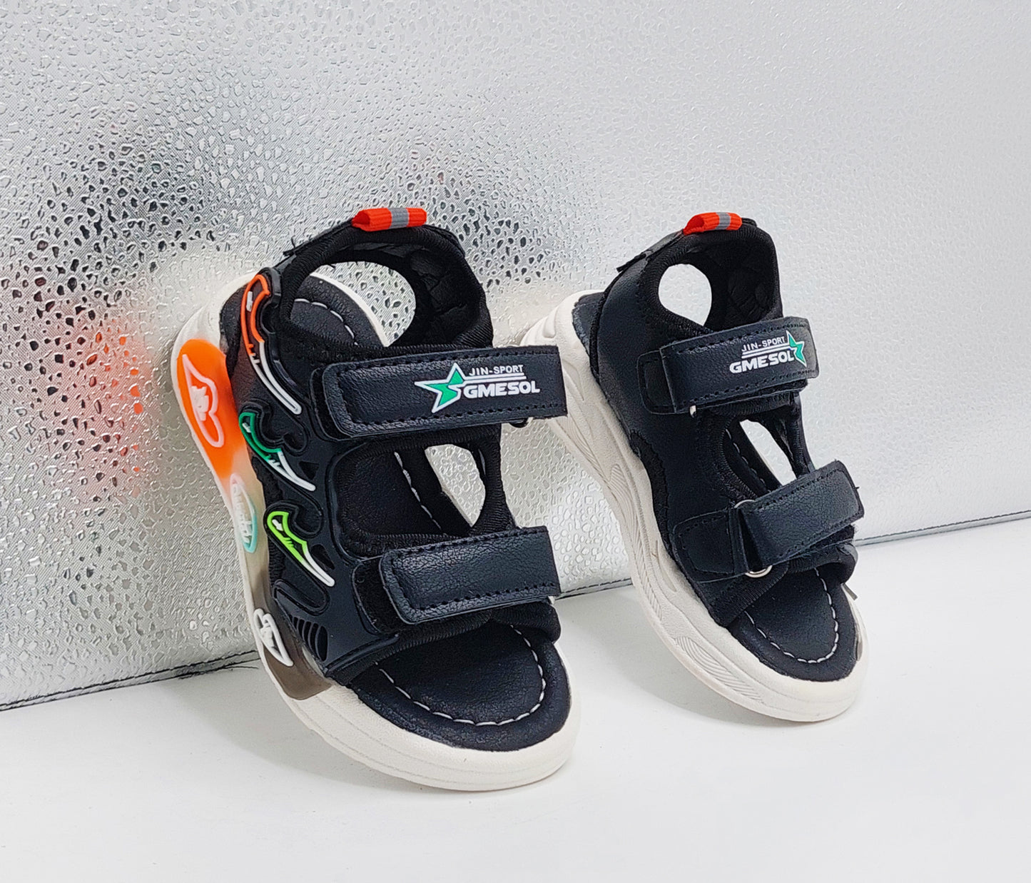 All-Day Comfort, Happy Feet! Premium Soft Sole Sandals With Lights In Sole for Kids - TU906