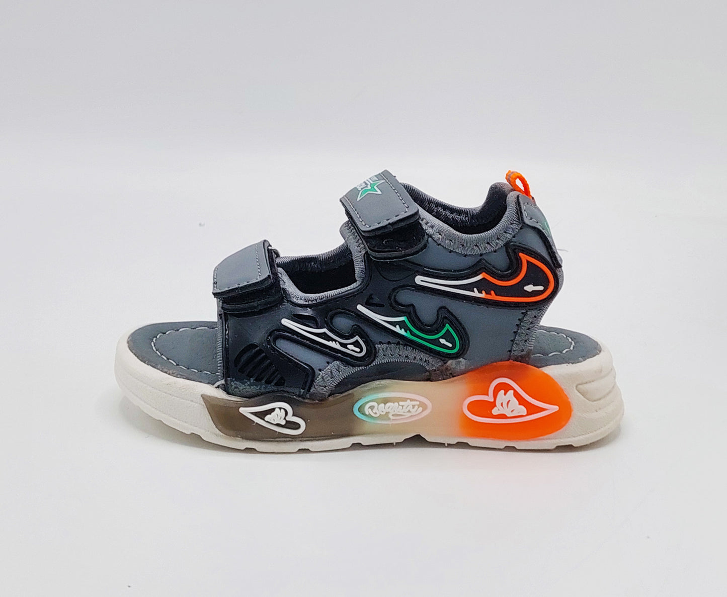 All-Day Comfort, Happy Feet! Premium Soft Sole Sandals With Lights In Sole for Kids - TU906