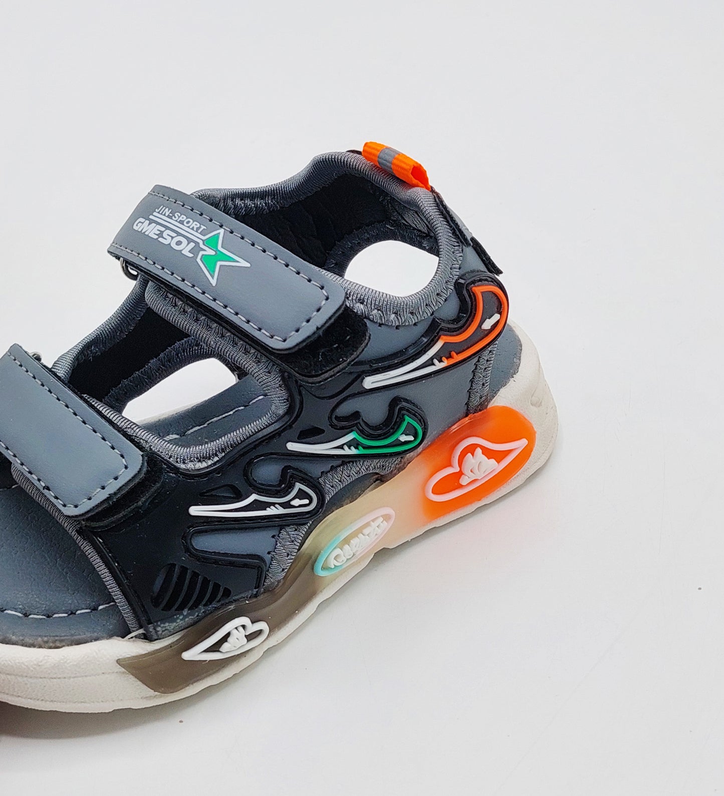 All-Day Comfort, Happy Feet! Premium Soft Sole Sandals With Lights In Sole for Kids - TU906