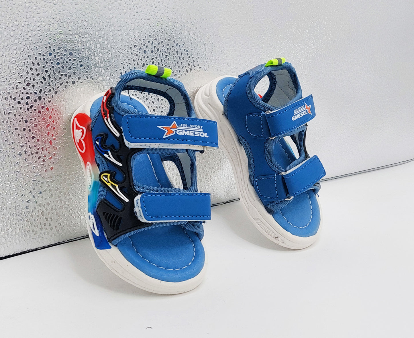 All-Day Comfort, Happy Feet! Premium Soft Sole Sandals With Lights In Sole for Kids - TU906
