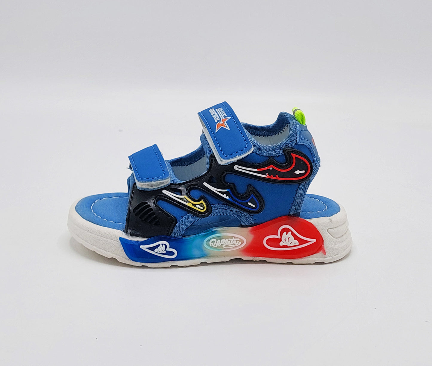 All-Day Comfort, Happy Feet! Premium Soft Sole Sandals With Lights In Sole for Kids - TU906