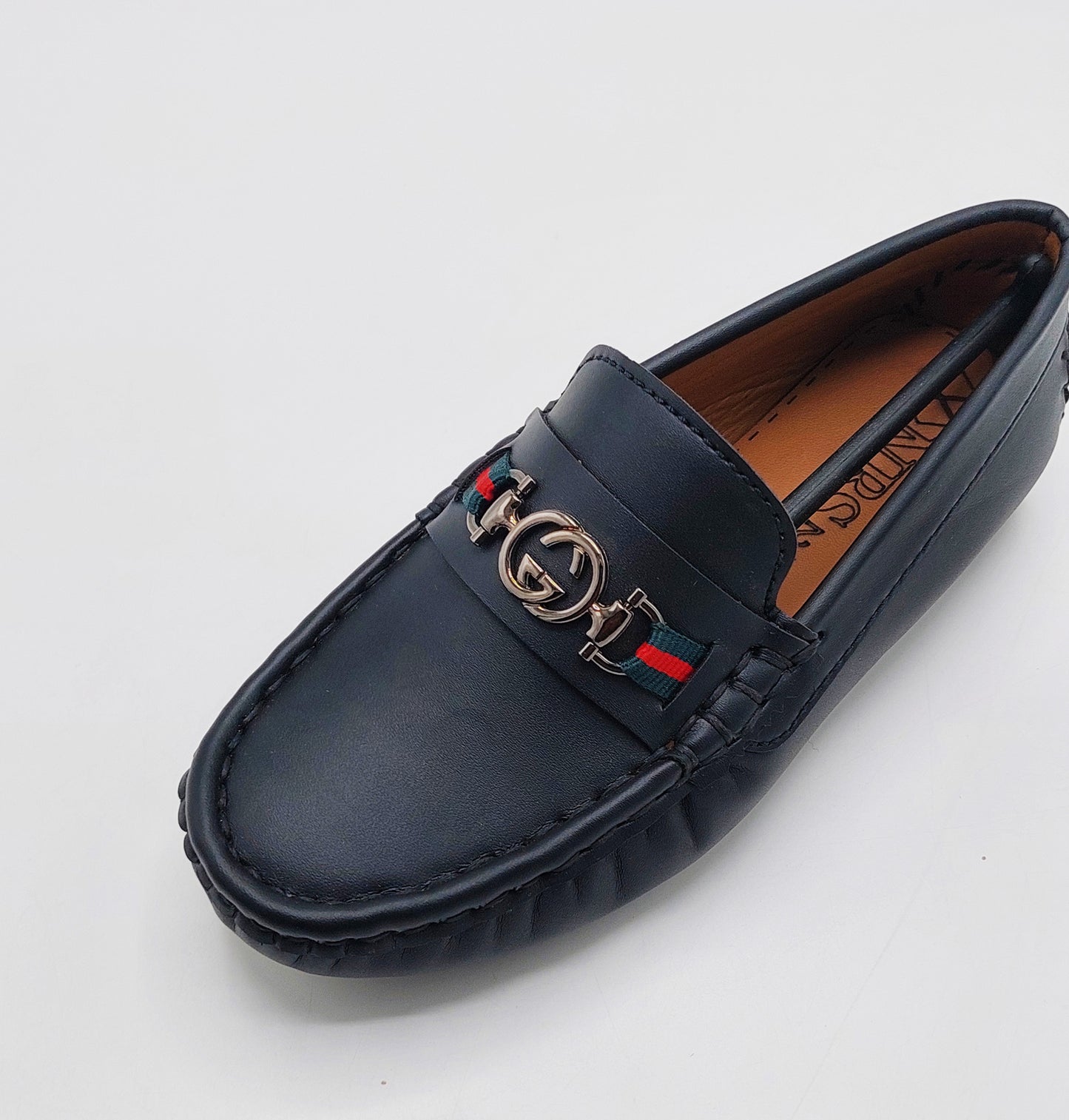 Premium Quality Classical Loafers for Kids - AHS2 (Black)